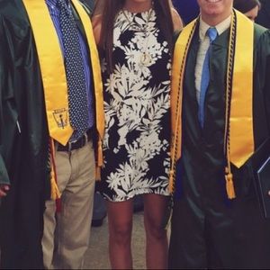 Forever 21 Floral Mini Halter Dress